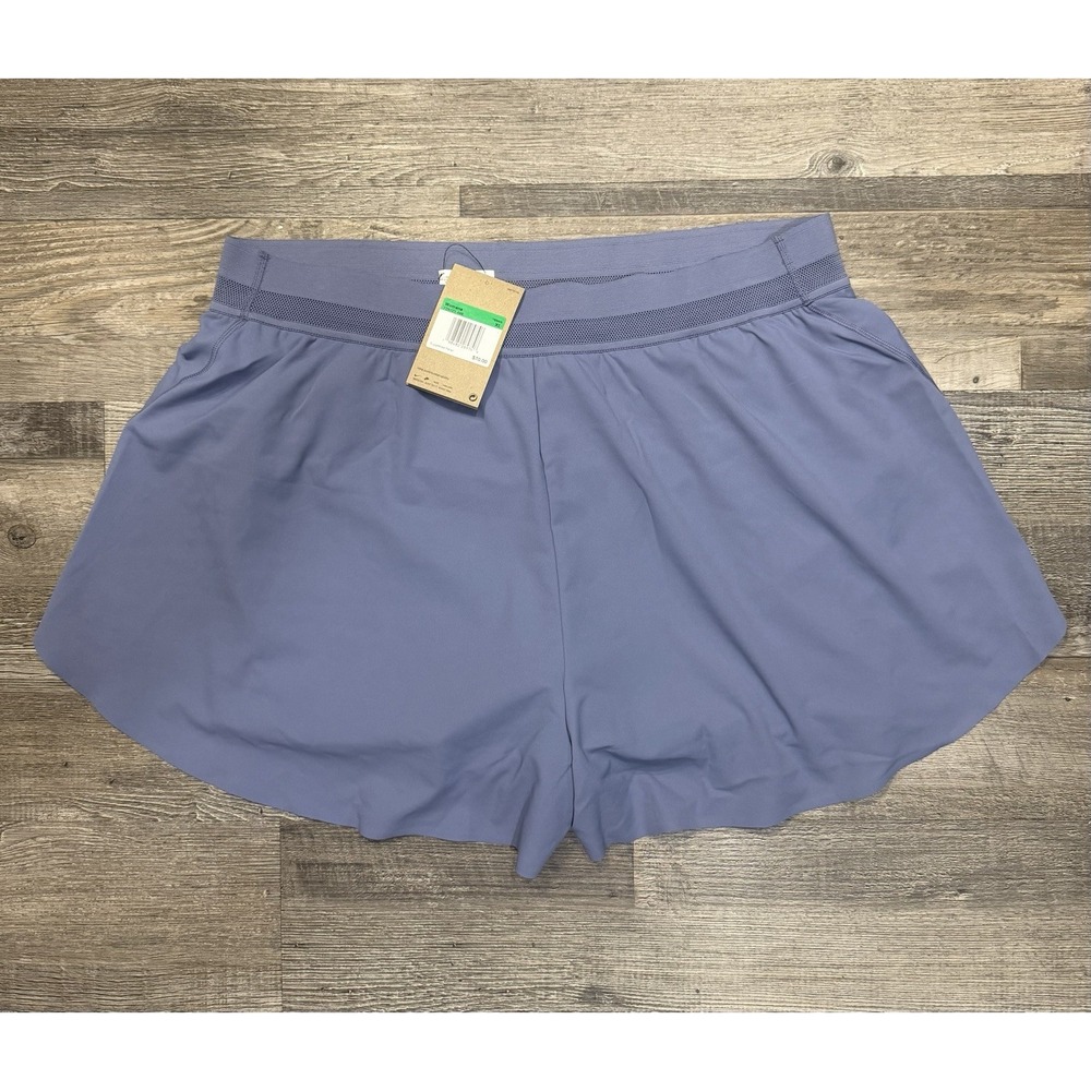 Nike Court Ace Advantage Women's Dri-FIT Tennis Shorts Indigo FZ6723-499 - Picture 6 of 12